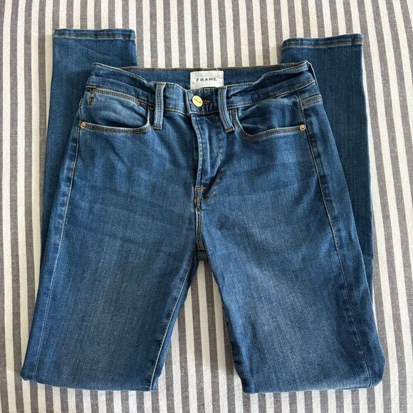 Frame Le High Skinny Jeans Size 25 - Picture 1 of 8